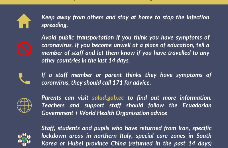 Advice Coronavirus 4