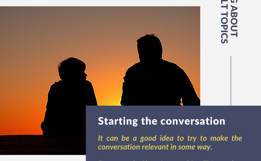 Talking about difficult topics 5